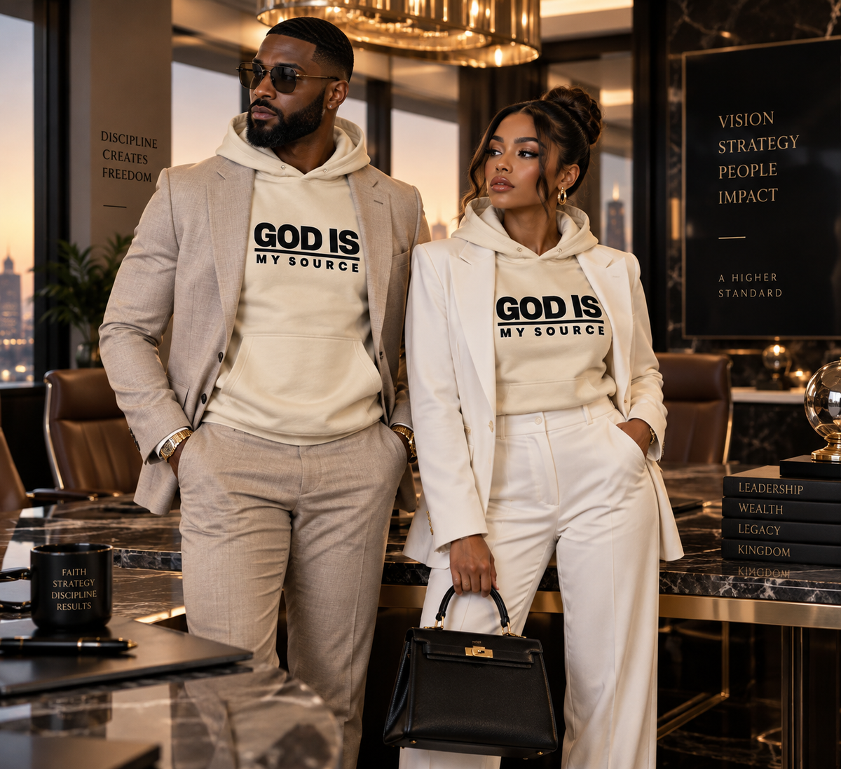 God is My Source Unisex Hoodie