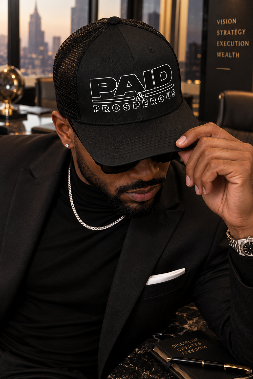 Paid & Prosperous Trucker Cap